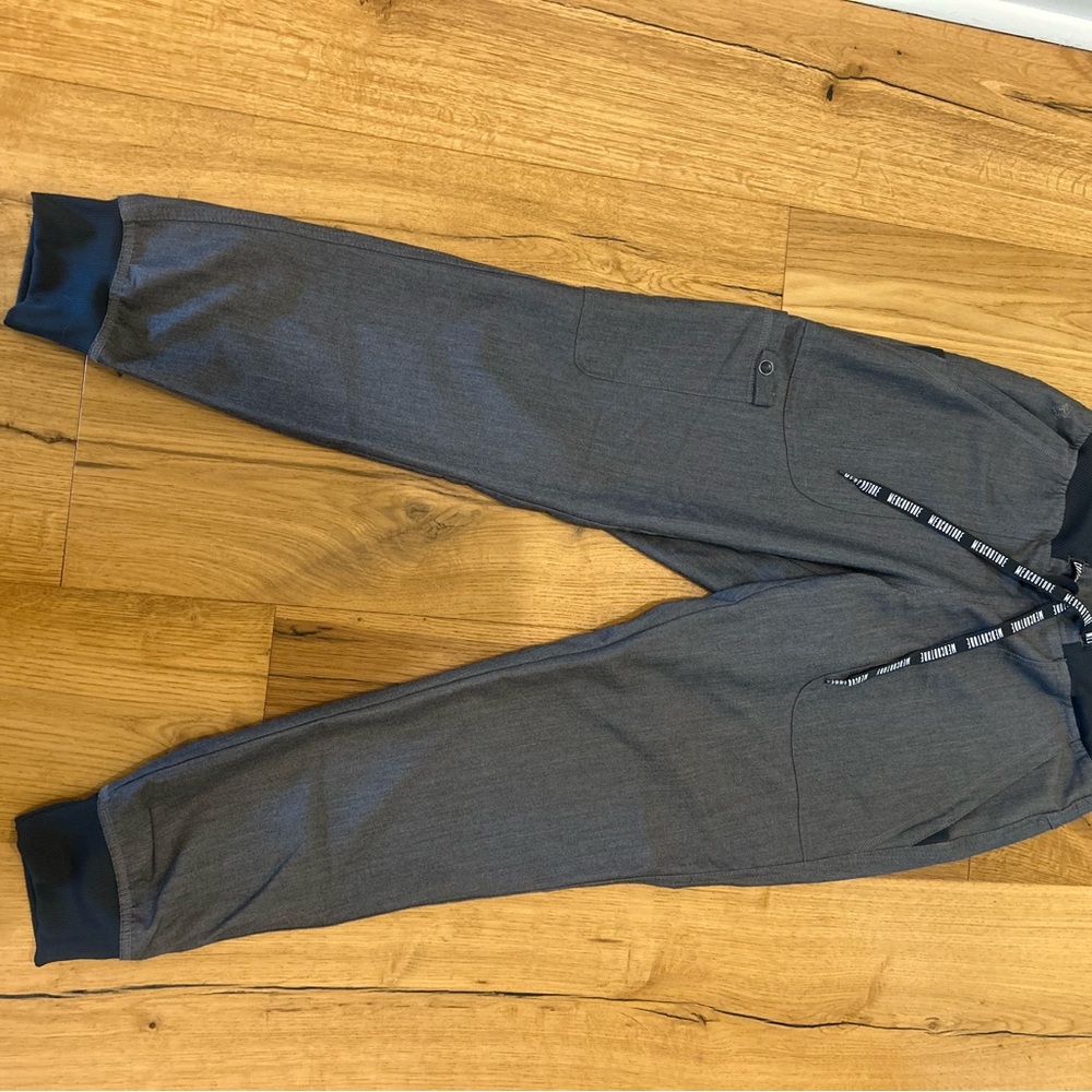 Med Couture womens Charcoal Jogger Pants